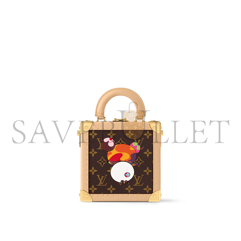 LOUIS VUITTON MURAKAMI LV X TM MINI SQUARE TRUNK M13127 (17*17*8cm) LOUIS VUITTON MURAKAMI LV X TM MINI SQUARE TRUNK M13127 (17*17*8cm)